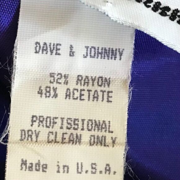 Vintage 90s Blue Sequin Glam Slit Evening Prom Homecoming Dress / Size: 11-12 - Picture 11 of 12